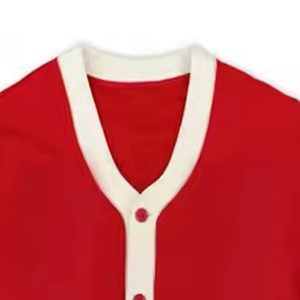 Pull cardigan tricoté à manches longues College University - Product Image 3