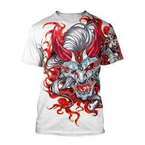 Wholesale Men's High Street Style Digital Printing Polyester Cotton Blend <b>Shirts</b> Short Sleeve Regular Fit Quick Dry Solid - Product Image 1