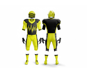 Maillots et pantalons de football américain, fabricant d'ensembles uniformes personnalisés, kit de football d'équipe |   Vêtements de sport en polyester respirant - Product Image 6