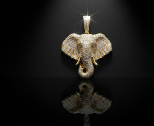 Luxury Streetwear Jewelry Pendant <b>Iced</b> <b>Out</b> Lion Head Hip Hop Pendant for Men Moissanite 10K 14K Gold Silver Rapper <b>Chain</b> - Product Image 1