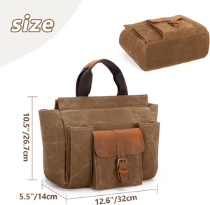 Grand sac fourre-tout noir en tissu Oxford, couleur unie, ouverture supérieure, usage quotidien, sac fourre-tout pour femmes - Product Image 4
