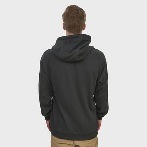 Sweat-shirt à capuche gris foncé pour homme, coupe classique, en coton French Terry, pull décontracté avec poche avant, vêtement d'automne - Product Image 3