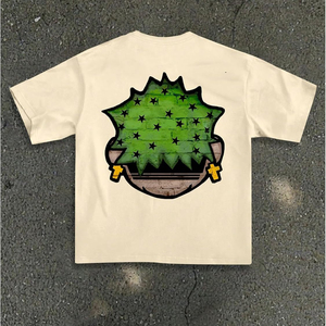 เสื้อยืดสตรีทแวร์ทรงปกติจาก DELAWARE INDUSTRIES ผ้าไหม/คอตตอนคุณภาพสูง ระบายอากาศได้ดี แห้งเร็ว น้ำหนักเบา สไตล์ฮิปฮอป - Product Image 2