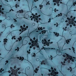 Luxury Malty Embroidery Fabric Water Soluble Lace Mesh Fabric for Bridal Wear Wedding Dresses Designer Garments - Product Image 5