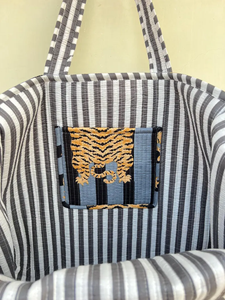 Bolso Tote Acolchado Vintage de Color Sólido, Ligero, con Parches, Gran Capacidad, Forro de Algodón Suave, Bolso de Hombro para Mujer, Venta al Por Mayor - Product Image 6