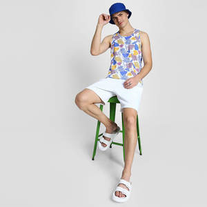 Nuevo diseño de camisetas sin mangas transpirables para hombre, tallas grandes, ropa de gimnasio de Pakistán, servicio OEM más vendido, camiseta sin mangas para hombre - Product Image 5