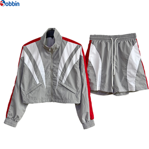 BOBBIN INDUSTRIES Customize Casual Reversible Windbreaker Tracksuit Eco-Friendly Nylon Windproof Breathable Plus Size Men's - Product Image 2