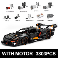 GULY 10646 Ayrton Senna, Bloques de Construcción Metálicos de Auto de Carreras, Modelo a Escala 1:8, Juguete con Control por Aplicación, Alcance de 20 m, Interior/Exterior, 3803 Bloques