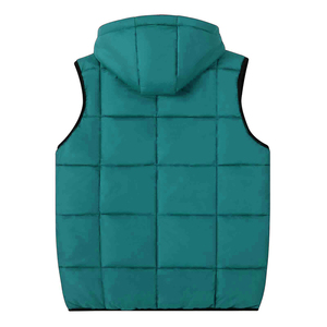 Men Casual Puffer Vest Winter Sleeveless Jacket Quilted Warm Body <b>Warmer</b> Lightweight Outdoor OEM Custom Supplier - Product Image 2