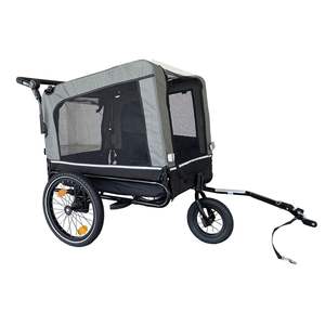 Heavy Duty al aire libre plegable utilidad mascota cochecito perro portadores bicicleta remolque accesorio producto - Product Image 1