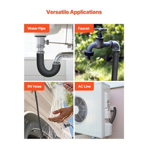 Nastro Isolante Autoadesivo per Tubi 14 FT X 2 Pollici, Protezione Invernale Contro il Freddo per Tubi dell'Acqua - Product Image 3