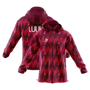 Chaqueta de Esquí con Capucha Sublimada Personalizada, Impermeable, Cortavientos, Transpirable, Ropa Deportiva, Proveedor OEM - Product Image 6