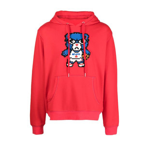 Sweat à capuche épais en molleton pour homme, mélange polyester/coton écologique, impression numérique 3D, couleurs et logo personnalisés pour l'hiver - Product Image 1