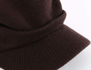 Gorro de Punto Cálido para Hombre, con Visera, Doble Capa, Transpirable, Estilo Personalizado al por Mayor - Product Image 3