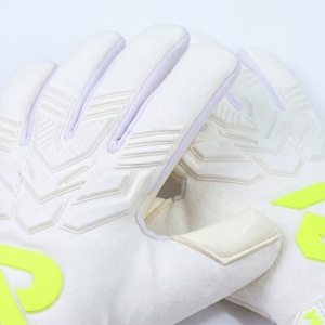 RYDOM Football <b>Goalkeeper</b> <b>Gloves</b> Full Finger PU Material Non-Slip Adjustable Wrist Strap Breathable Unisex Sports Gear - Product Image 6