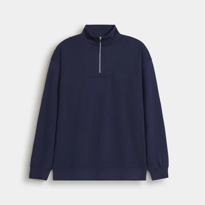 Sweat-shirt essentiel Signature de poids moyen : 100 % coton durable avec une silhouette cintrée moderne - Product Image 1