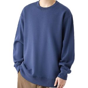 Sweat-shirt à capuche pour homme 100% coton polaire léger respirant séchage rapide coupe ample décontracté 2 pièces - Product Image 1