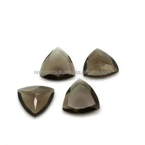 Precio al por mayor, cuarzo ahumado marrón natural, 9mm, corazón facetado, piedras preciosas sueltas semipreciosas trituradas, de un fabricante verificado - Product Image 4