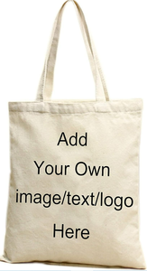 Cotton Canvas <b>Tote</b> Bag Reusable Shopping Carry Bag Custom Logo Shoulder Bag for Retail Grocery Promotion - Product Image 6