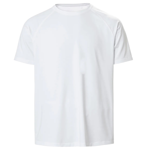 T-shirt de sport respirant à col rond pour homme, coupe athlétique, séchage rapide, en maille, idéal pour la course et la gym, vente en gros OEM ODM - Product Image 2