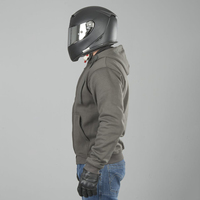 Sudaderas con Capucha para Motociclistas, Invierno, 100% Algodón, Cierre de Cremallera, Forro Polar Protector, Diseño con Bolsillos, Superventas
