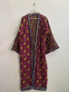 ชุดกิโมโนปักมือขายส่งจำนวนมากสำหรับผู้หญิง ชุดคลุมลำลอง - Product Image 3