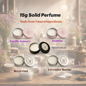 Wholesale 15g Solid <b>Perfume</b> Long Lasting Fragrance Portable Natural Alcohol-Free Solid <b>Perfume</b> for Women <b>Men</b> Private Label OEM - Product Image 1