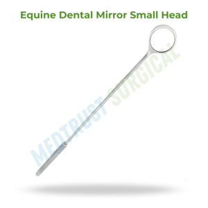 Espejo Dental Equino de Cabeza Pequeña, Tamaño Estándar, Instrumento Veterinario para Examen Bucal de Caballos - Product Image 2