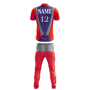 Ensemble de maillots de cricket et de pantalons pour hommes, personnalisés avec le logo de l'équipe, anti-rides, à séchage rapide, en polyester, polos et pantalons, vêtements de sport pour adultes - Product Image 6