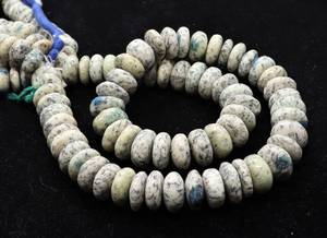 ลูกปัดทรงรอนเดลล์ K2 ธรรมชาติหายาก ขนาด 11-12 มม. ลูกปัดพลอย K2 เรียบเนียน ความยาว 16 นิ้ว สำหรับทำเครื่องประดับ - Product Image 2