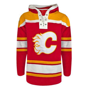 Sudadera con Capucha Personalizada de Hockey sobre Hielo para Hombre con Cuello en V con Cordones, Uniforme de Hockey sobre Hielo Personalizado con Diseño Impreso para Equipo y Aficionados - Product Image 5