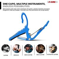 Amplificateur de guitare électrique portable 50W avec haut-parleur intégré de 8 pouces, modèle D0100XUV47Y, entrée auxiliaire, accessoires d'instruments de musique