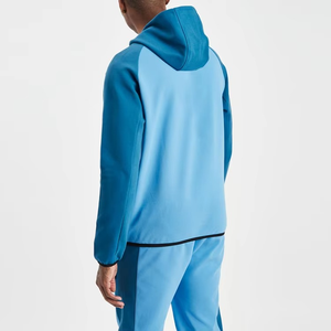 Nouveautés : Ensemble de survêtement décontracté pour homme, coupe classique, à capuche, imprimé, respirant et léger pour l'hiver - Product Image 2