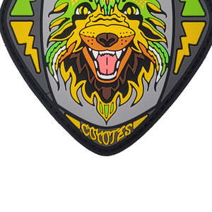 แพทช์ยาง PVC น้ำหนักเบา ผลิตจากโรงงาน ยอดขายดีที่สุด พร้อมขอบเย็บแบบเมอร์โรว์ สำหรับใช้กับหมวก ดีไซน์ 3 มิติ บริการ OEM - Product Image 4