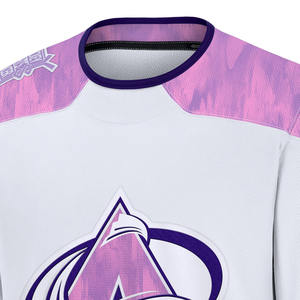 Maillot de hockey sur glace en maille polyester OEM 2026 pour hommes, maillot de hockey sur glace sur mesure, fabricant de haute qualité au Pakistan - Product Image 4