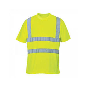 Camiseta de Seguridad Reflectante de Alta Visibilidad, Ropa de Trabajo de Manga Corta para Seguridad, Venta al por Mayor para Fábricas - Product Image 5