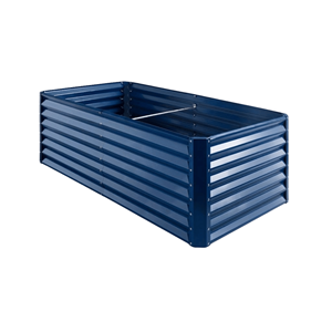 Jardinera Elevada Rectangular de Metal Galvanizado para Exteriores, Caja de Cultivo para Vegetales al por Mayor GB003 - Product Image 1