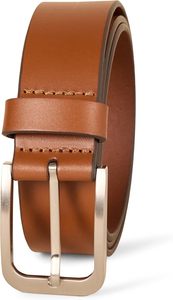 Cinturones de Cuero Genuino para Hombre, Diseño Moderno y Reversible, con Hebilla Giratoria Innovadora, Cinturón de Moda 2026 - Product Image 5
