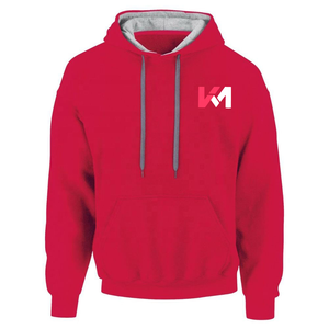 Sudadera con capucha extragrande para hombre, estilo streetwear, 400gsm, algodón polar, logotipo personalizado bordado. - Product Image 2