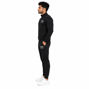 Conjunto Deportivo Unisex Gris Transpirable con Capucha y Estampado, Manga Larga, Color Sólido, Casual, con Bolsillos Laterales y Cierre con Cordón, Estilo Otoñal - Product Image 3