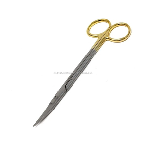 กรรไกรผ่าตัดสแตนเลส SuperCut Kelly แบบโค้ง 6.25 นิ้ว ชุดเครื่องมือผ่าตัด ได้รับการรับรองมาตรฐาน CE ISO ผู้ผลิต OEM ODM - Product Image 1