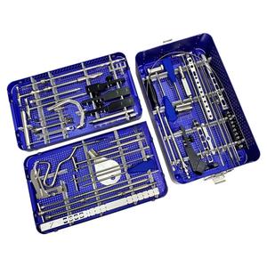 Conjunto de Instrumentos Quirúrgicos para Implantes Ortopédicos, Equipo Quirúrgico Reutilizable de Acero Inoxidable para Fijación Ósea y Cuidado de Traumatismos - Product Image 1