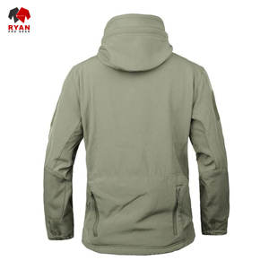 Veste Softshell de Qualité Supérieure pour Hommes, Fermeture Éclair, Tissu Respirant avec Logo Personnalisé, Vêtement Casual - Product Image 3