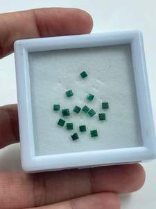 Émeraude Naturelle de Haute Qualité, Coupe Coussin, 1,22 Carat, 2MM, Verte, pour Bijoux Fins en Gros - Product Image 5