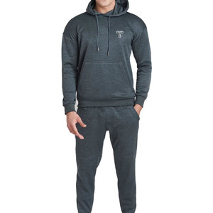 Premium Men's Winter Sports Training Tracksuit New Solid Jersey Breathable Hooded Collar Custom Logo Sale OEM/ODM Services - Product Image 1
