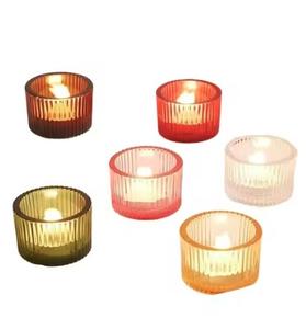 Portavelas de Vidrio de Estilo Moderno para Decoración de Bodas, Portavelas Aromáticos de Vidrio con Impresión Premium al por Mayor - Product Image 5