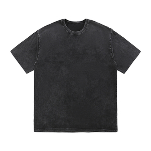 Wholesale High Quality Men Heavy Cotton T <b>Shirt</b> Blank Plain Simple Custom Short Sleeve Drop Shoulder T <b>Shirts</b> - Product Image 1