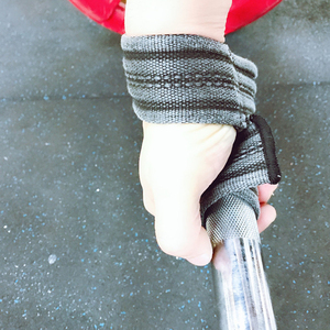 Nouveauté : Sangles de musculation en coton rembourrées, réglables, antidérapantes, en forme de 8, OEM, pour la musculation - Product Image 3