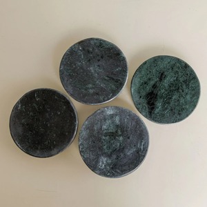 Handcrafted Luxury Marble Drink <b>Coasters</b> Premium Natural Stone <b>Coaster</b> <b>Set</b> With Smooth Surface Durable Construction Ideal - Product Image 1