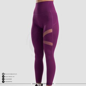 Leggings de yoga Mawra a prueba de sentadillas para mujer. Pantalones Deportivos de Cintura Alta con Control de Abdomen. Leggings de Entrenamiento Deportivos de Spandex con Elasticidad en 4 Direcciones - Product Image 3